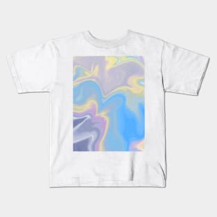 Abstract Watercolour pastel splash Kids T-Shirt